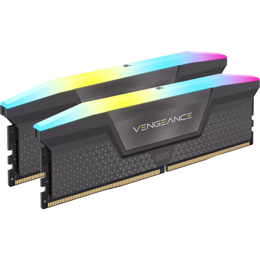 Corsair Vengeance RGB CMH32GX5M2B6000Z30K (32GB 2x16GB Kit/DDR5 6000MHz/CL30 30-36-36-76/1.40V/RGB Anodized Aluminium/Intel XMP 3.0 + AMD EXPO)