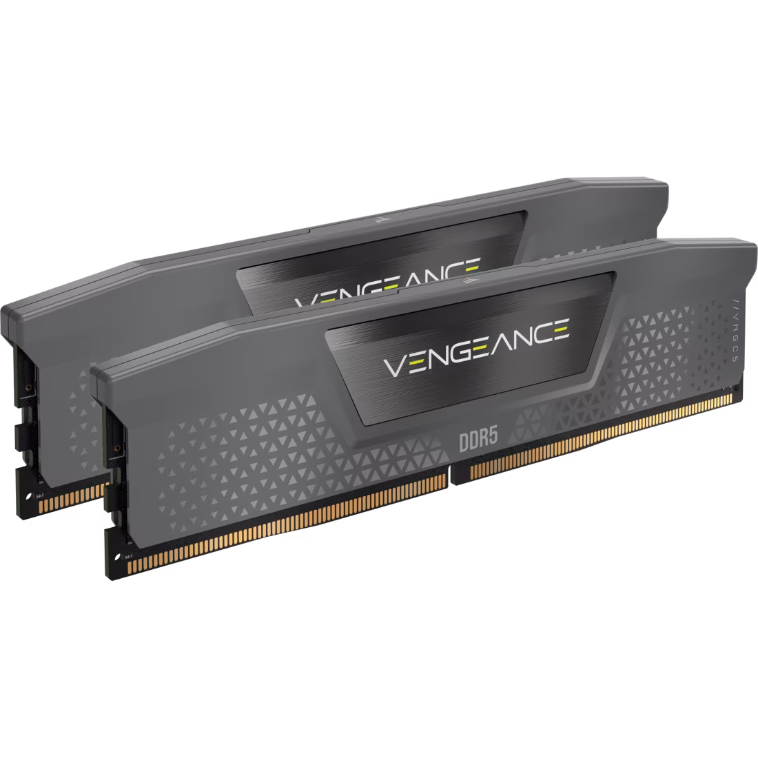 Corsair Vengeance CMK16GX5M2B5200Z40 (16GB 2x8GB Kit/DDR5 5200MHz/CL40 40-40-40-77/1.25V/No RGB Anodized Aluminium Grey/Intel XMP 3.0 + AMD EXPO)