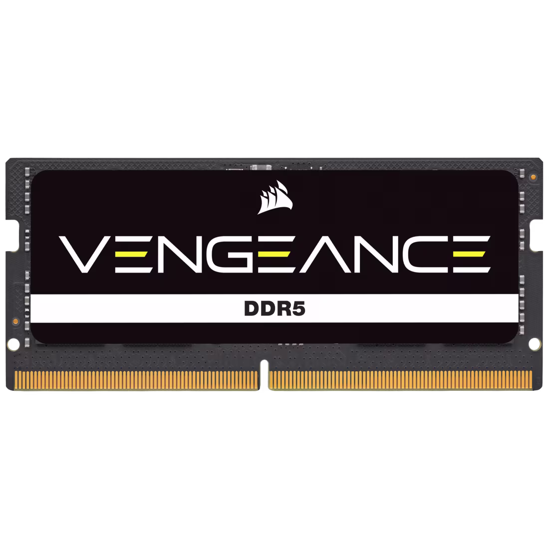 Corsair Vengeance SODIMM CMSX16GX5M1A5600C48 (16GB 1x16GB Single Module/DDR5 5600MHz/CL48 48-48-48-90/1.1V/No RGB Black/Intel XMP 3.0, Laptop Memory)